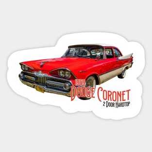 1959 Dodge Coronet 2 Door Hardtop Sticker